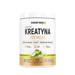 Kreatyna Premium - smak zielone jabłko - 500g
