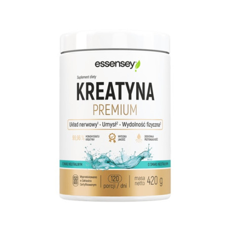 Kreatyna Premium - smak neutralny - 420g