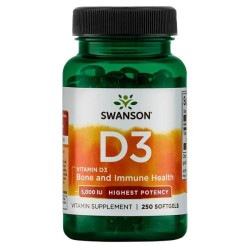 Vitamin D3 5000 IU - 250 kaps.