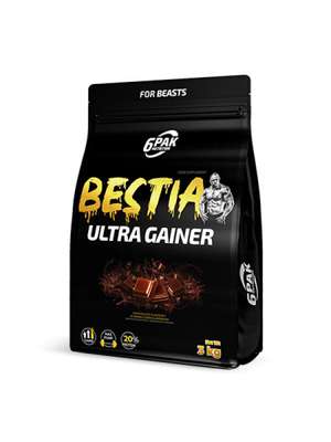 6PAK Nutrition - Bestia Ultra Gainer 3000g - Bestia Ultra Gainer 3000g