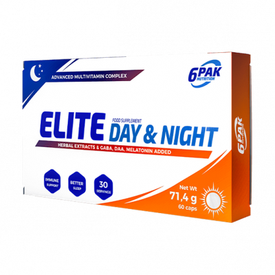 6PAK Nutrition - Elite Day & Night 60kaps. - 60