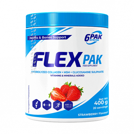 6PAK Nutrition Flex Pak 400g Flex Pak 400g