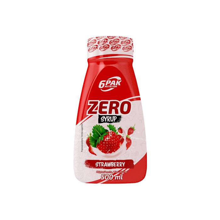 6PAK Nutrition Sauce Zero 500ml Strawberry Zdjęcie główne