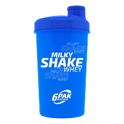6PAK Nutrition - Shaker Milky Shake Whey Blue 700ml - Zdjęcie główne