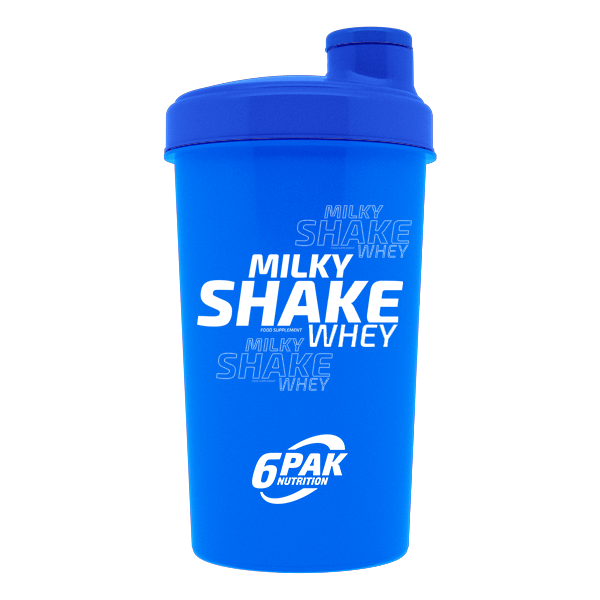 6PAK Nutrition Shaker Milky Shake Whey Blue 700ml Zdjęcie główne
