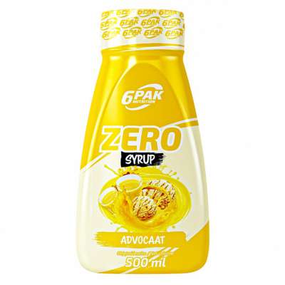6PAK Nutrition - Syrup ZERO 500ml Advocat - Zdjęcie główne