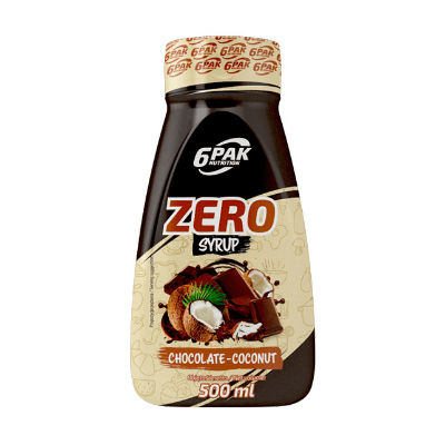 6PAK Nutrition - Syrup Zero 500ml Chocolate Coconut - Zdjęcie główne