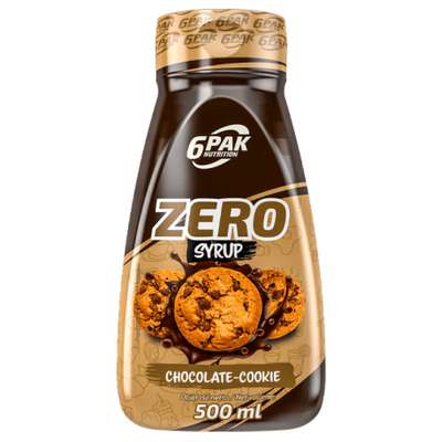 6PAK Nutrition - Syrup ZERO Chocolate Cookie 500ml - Zdjęcie główne