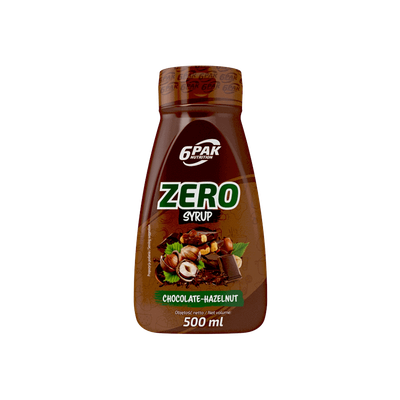 6PAK Nutrition - Syrup Zero Chocolate-Hazelnut 500ml - Zdjęcie główne