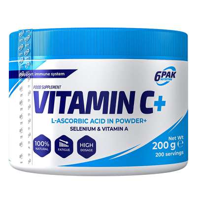 6PAK Nutrition - Vitamin C Plus 200g - Zdjęcie główne