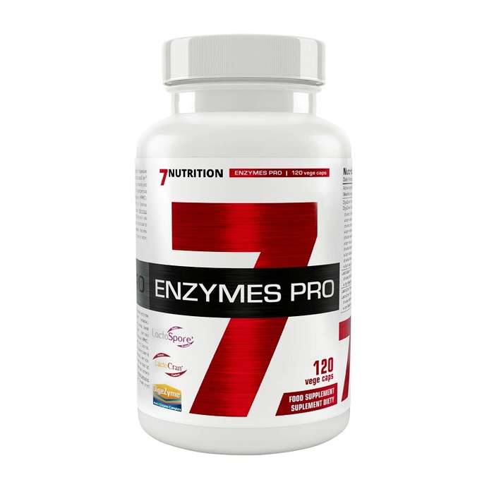 7Nutrition Enzymes Pro 120kaps. Enzymes Pro 120kaps.