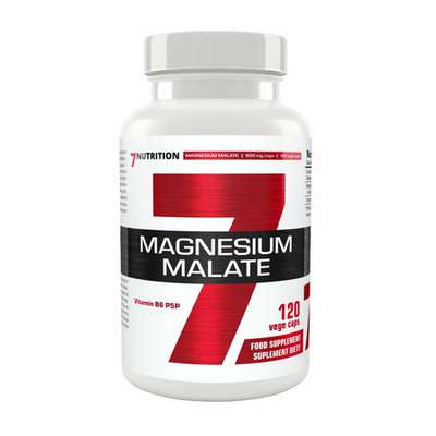 7Nutrition - Magnesium Malate 120kaps. - Magnesium Malate 120kaps.