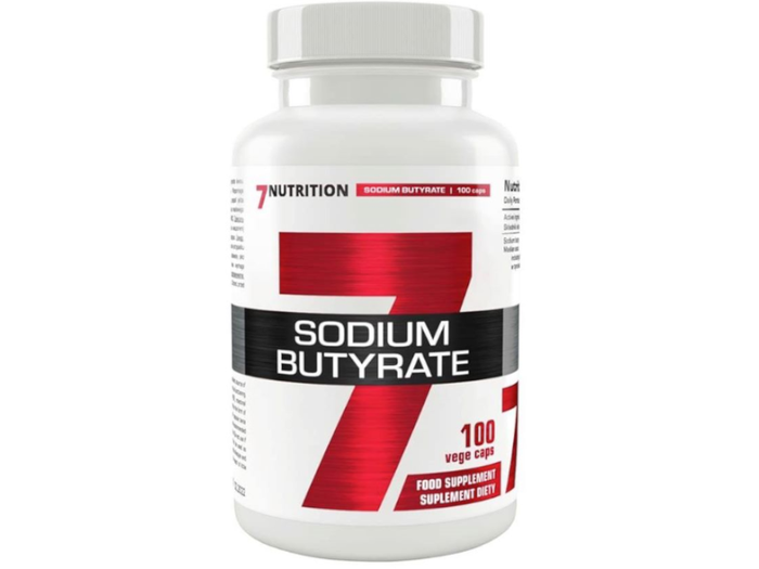 7Nutrition Sodium Butyrate-  Maślan sodu 580mg 100vkaps. Zdjęcie główne