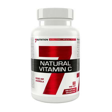 7Nutrition Natural Vitamin C 60kaps. Natural Vitamin C 60kaps.