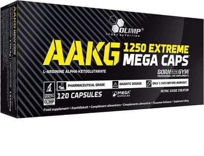 Olimp - AAKG 1250 Extreme Mega Caps 120kaps. - Zdjęcie główne