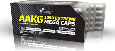 Olimp - AAKG 1250 Extreme Mega Caps 300kaps [10x30kaps] - Zdjęcie główne
