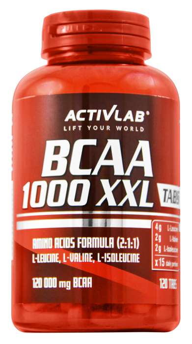 Activlab BCAA 1000 XXL Tabs 120tab. Zdjęcie główne