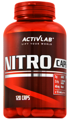 Activlab - Nitro Caps 120kaps. - Nitro Caps 120