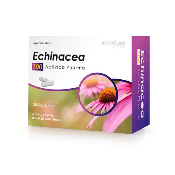 Activlab Pharma Echinacea 100mg 50kaps. Zdjęcie główne