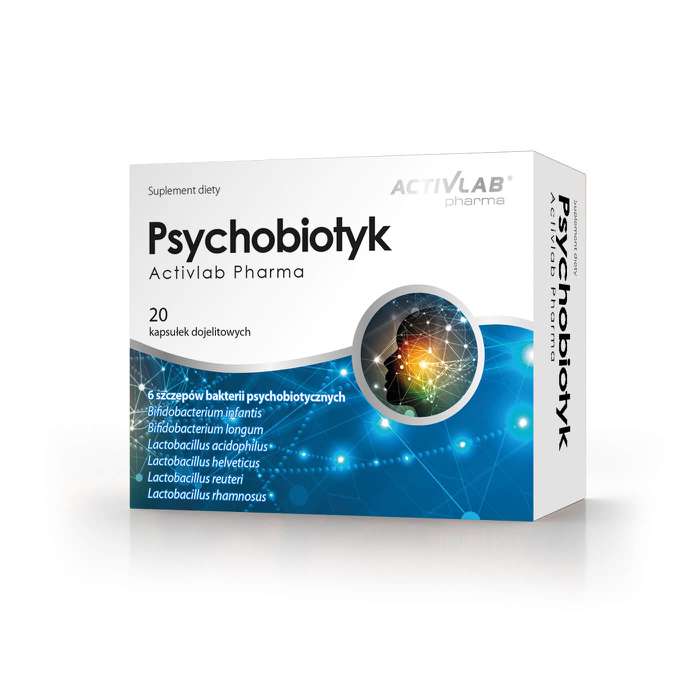 Activlab Psychobiotyk 20kaps. Zdjęcie główne