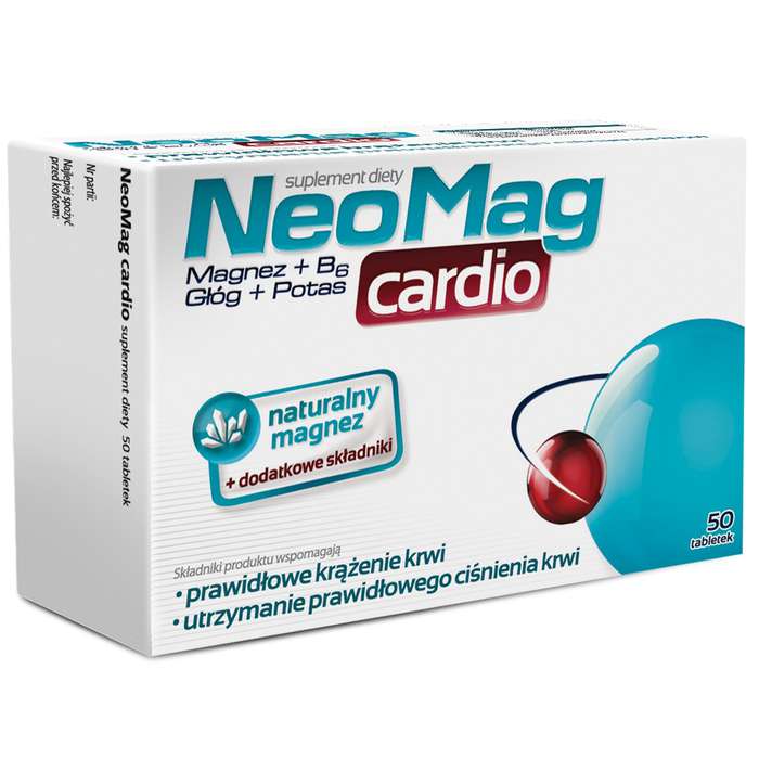 Aflofarm NeoMag Cardio 50tab. Zdjęcie główne
