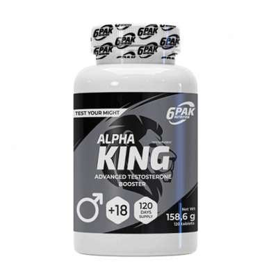 6PAK Nutrition - Alpha King 120tab. - Zdjęcie główne