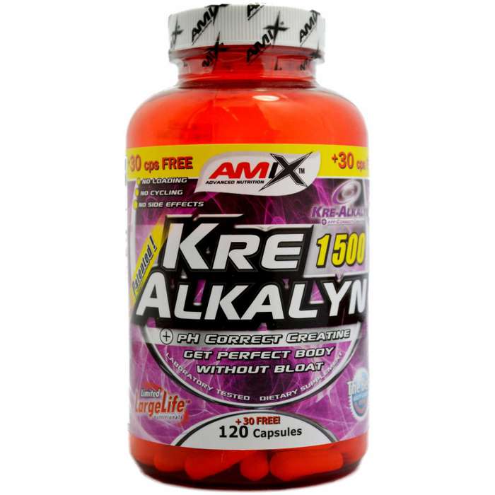 Amix Kre-Alkalyn 150kaps. Zdjęcie główne