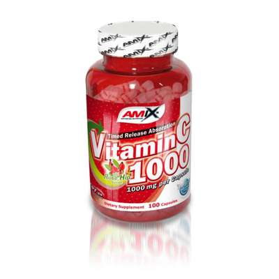Amix - Vitamin C 1000 Rose Hip 100kaps. - Zdjęcie główne