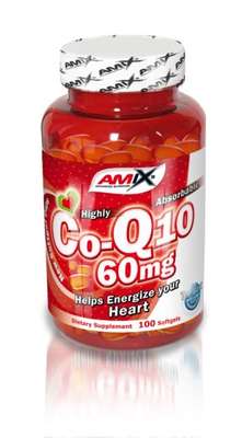 Amix - Coenzyme Q10 60mg 100kaps. - Amix Coenzyme Q10