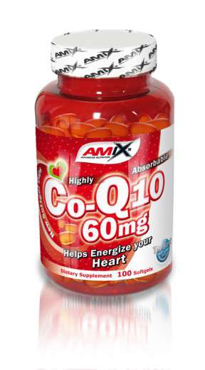 Amix Coenzyme Q10 60mg 100kaps. Amix Coenzyme Q10