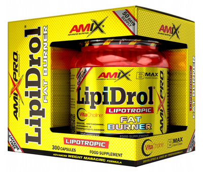 Amix - Pro Lipidrol Fat Burner 300kaps. - Pro Lipidrol Fat Burner 300kaps.