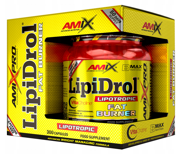 Amix Pro Lipidrol Fat Burner 300kaps. Pro Lipidrol Fat Burner 300kaps.