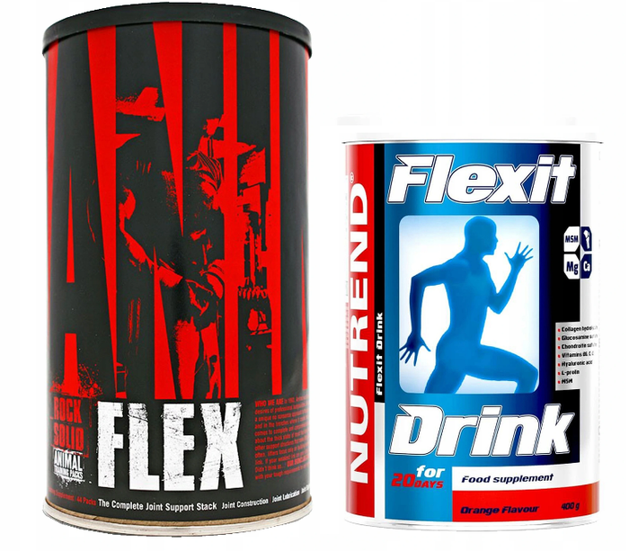 Zestaw Odżywek Animal Flex 44sasz. + Flexit Drink 400g Zdjęcie główne