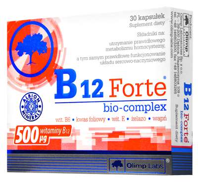 Olimp - B12 Forte Bio-Complex 30kaps. - zdjęcie główne