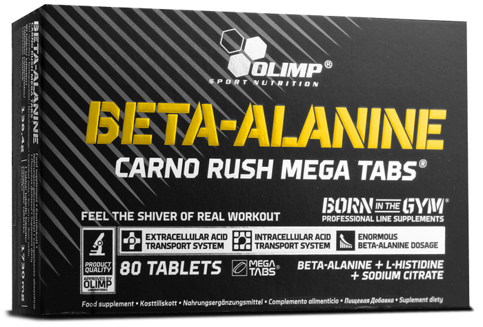 Olimp Beta Alanine Carno Rush 80tab. Zdjęcie główne