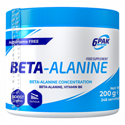 6PAK Nutrition - Beta Alanine 200g - Zdjęcie główne