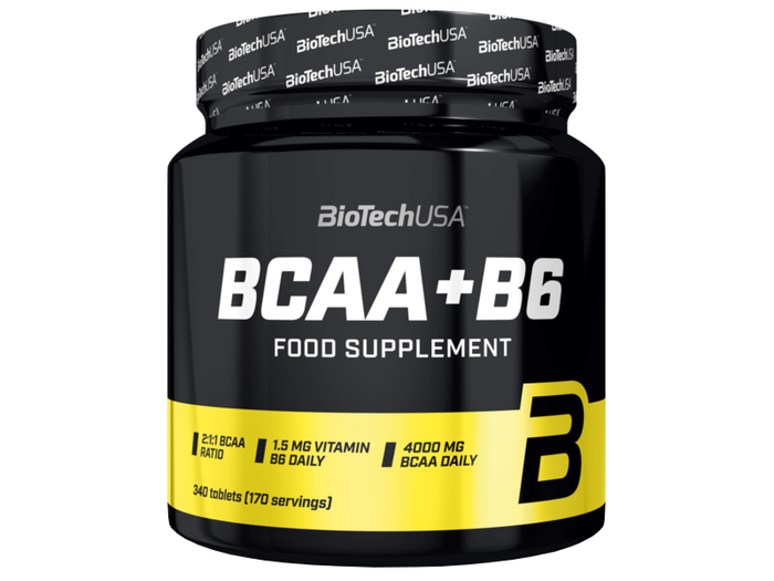 BioTech USA BCAA + B6 340tab. Zdjęcie główne