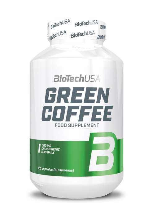 BioTech USA Green Coffee 120kaps. Zdjęcie główne