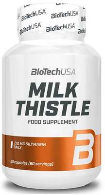 BioTech USA - Milk Thistle 60kaps. - Milk Thistle 60kaps.