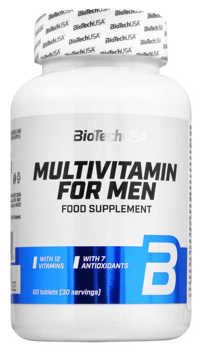 BioTech USA Multivitamin for Men 60tab. Zdjęcie główne