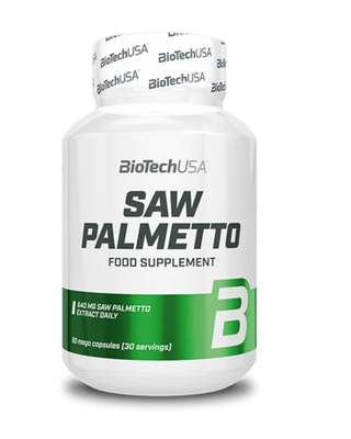 BioTech USA - Saw Palmetto 60kaps. - Zdjęcie główne
