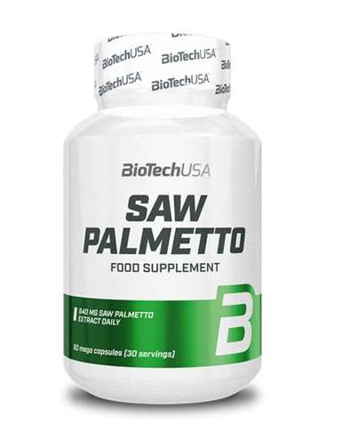 BioTech USA Saw Palmetto 60kaps. Zdjęcie główne