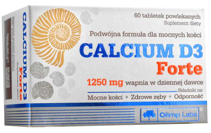 Olimp Calcium D3 Forte 60tab. zdjęcie główne