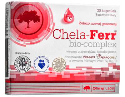 Olimp - Chela-Ferr Bio-Complex 30kaps. - zdjęcie główne