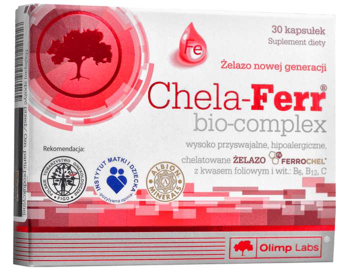 Olimp Chela-Ferr Bio-Complex 30kaps. zdjęcie główne