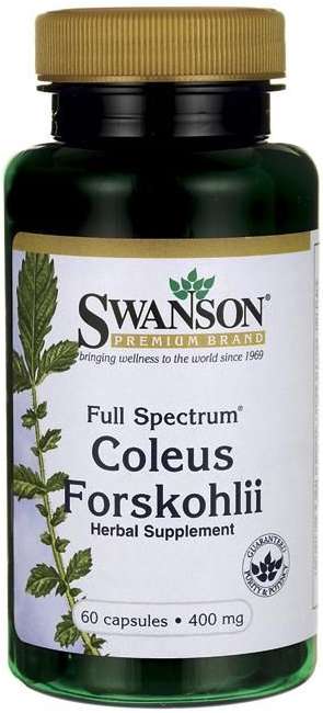 Swanson Full Spectrum Coleus Forskohlii 60kaps. Zdjęcie główne