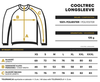 Trec Wear CoolTrec 014 Long Sleeve - Maroon Rozmiarówka