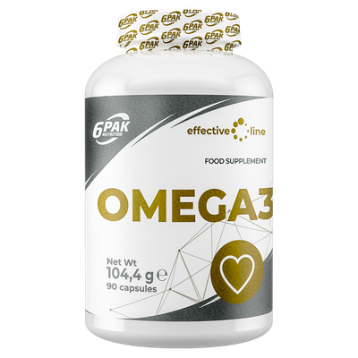 6PAK Nutrition - EL Omega 3 90kaps. - zdjęcie główne