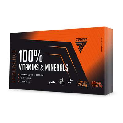 Trec - ENDURANCE 100% Vitamins & Minerals 60kaps. - Zdjęcie główne
