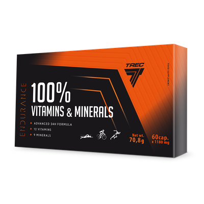 Trec - ENDURANCE 100% Vitamins & Minerals 60kaps. - Zdjęcie główne